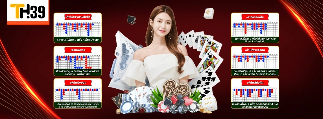 บาคาร่า TH39 รวมสูตรและเค้าไพ่ เล่นยังไงก็แตก 2